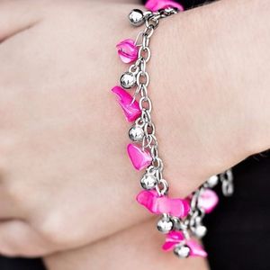 Rainbow Rock Pink bracelet